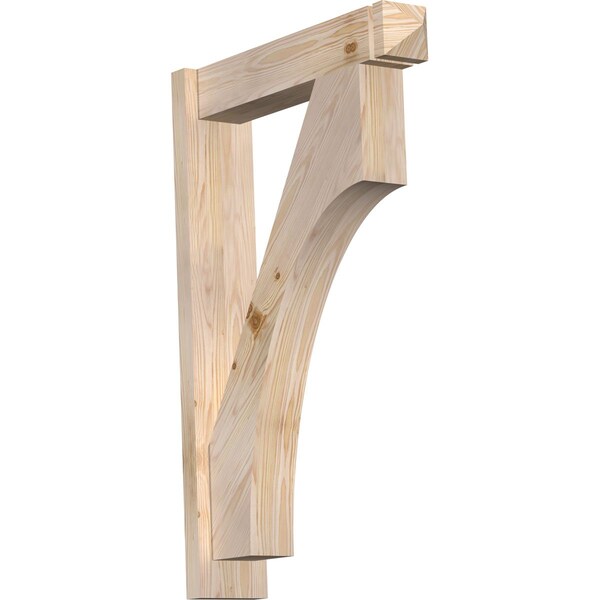 Ekena Millwork Westlake Arts & Crafts Smooth Outlooker, Douglas Fir, 5 1/2"W x 24"D x 36"H OUT06X24X36WTL03SDF - main